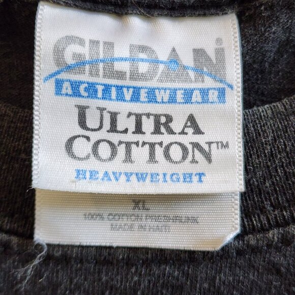 True Vintage 90s/00s XL WWF World Wrestling Federation Faded Black Logo Shirt - Picture 8 of 8